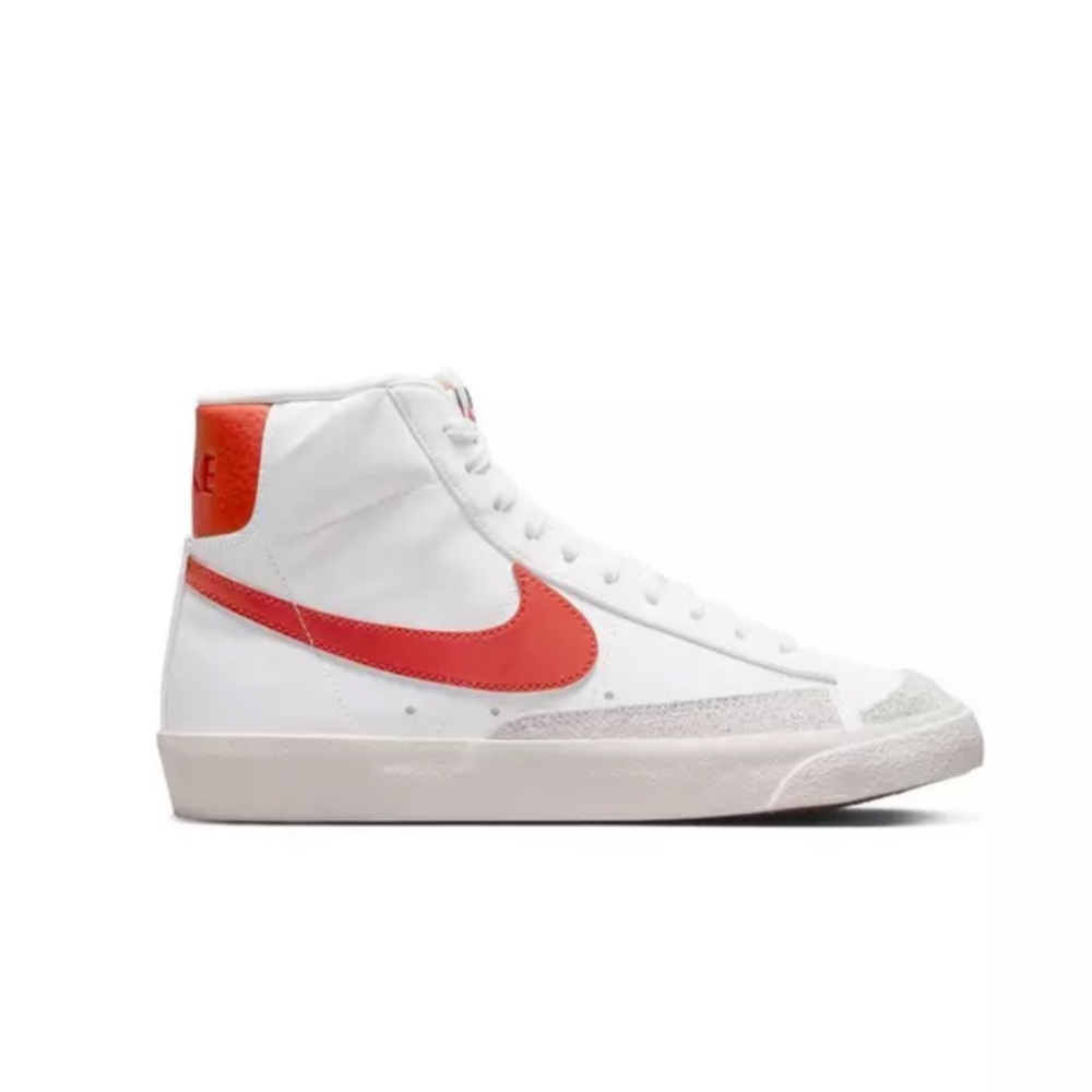 Nike Blazer Mid '77 Sneaker White/Mantra Orange/Sail/Cinnabar Size 6 DZ4408-100